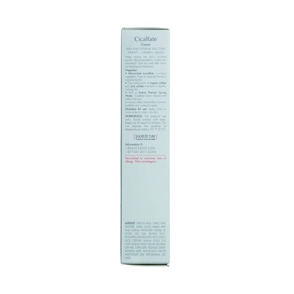 Avene Cicalfate+ Acute Care Cream for Skin Irritations, 100ml Restorative Skin Cream