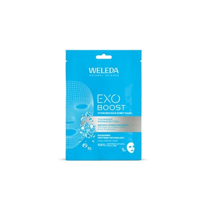 Weleda Exo Boost HydroBounce Sheet Mask Hydrating Face Sheet Mask for Revitalized Skin