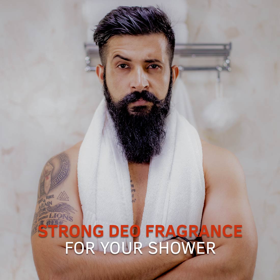 Ustraa Deo Soap For Men with Activated Charcoal, 100g Buy at Indicrest Image 4