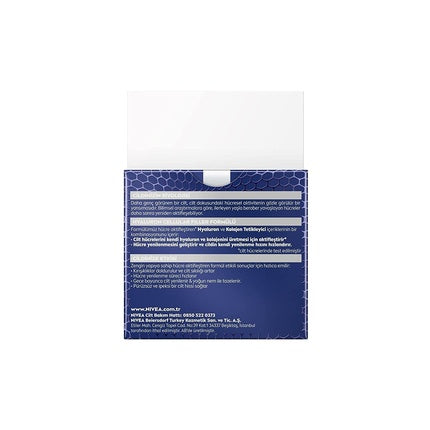 Nivea Cellular Anti-Age Night Cream, 50ml | Overnight Moisturizing Face Cream for Firmer-Looking Skin