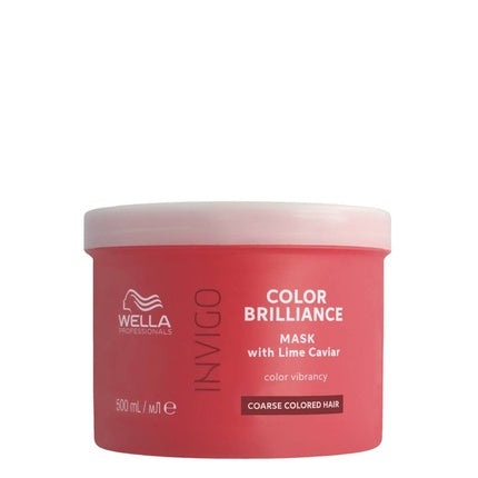 Wella Professionals Invigo Color Brilliance Hair Mask for Coarse Color-Treated Hair, 500ml