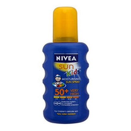 Nivea Sun Kids Moisturising Sun Spray for Children SPF 50+ (200ml) | Moisturising Sunscreen Spray for Kids