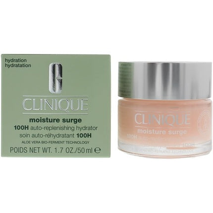 Clinique Moisture Surge™ 100H Auto-Replenishing Hydrator, 50ml Oil-Free Gel Moisturizer for All Skin Types