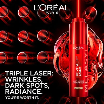 L'Oreal Paris Revitalift Triple Laser Anti-Age Creamy Serum with Melasyl Hydrating Face Serum