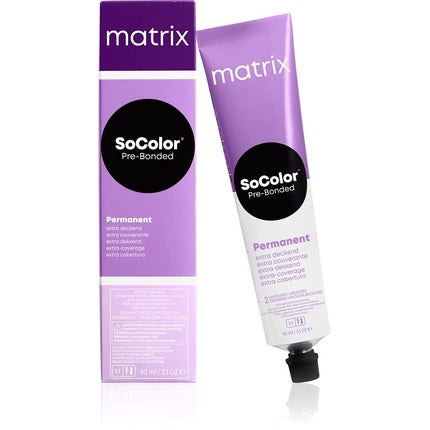 Matrix SoColor Extra Coverage Pre-Bonded Permanent Hair Color 509N Light Neutral, 90ml | Professional Hair Colour