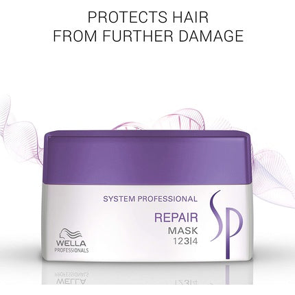 Wella System Professional Repair Mask for Damaged Hair, 200ml