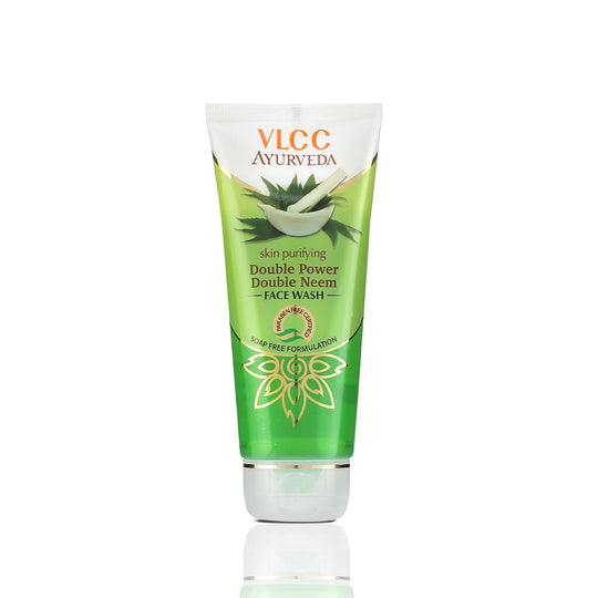 VLCC Ayurveda Skin Purifying Double Power Double Neem Face Wash - 100 ml Buy at Indicrest