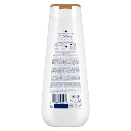 Dove Advanced Care Shower Gel with Nourishing Argan Oil, 600ml