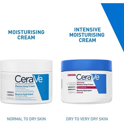 CeraVe Intensive Moisturizing Cream Body Moisturizer with Hyaluronic Acid