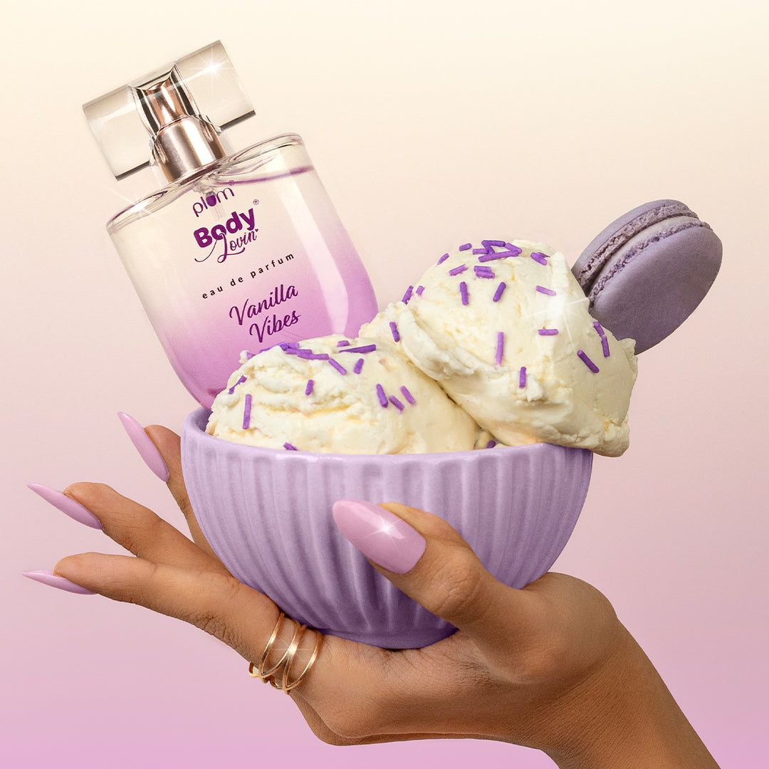 Plum Vanilla Vibes Eau De Parfum (Perfume) by Plum BodyLovin' | Long Lasting | Travel-Friendly | Warm Vanilla Fragrance | Luxury Perfume, 50ml Buy at Indicrest Image 9