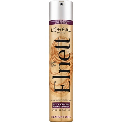 L'Oréal Paris Elnett Micro-Diffusion Strong Hold Hairspray, 300ml Professional Fine Mist Hair Spray