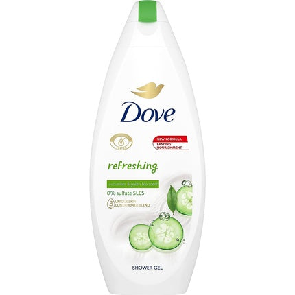 Dove Go Fresh Cucumber & Green Tea Shower Gel, 250ml / 8.45 fl oz