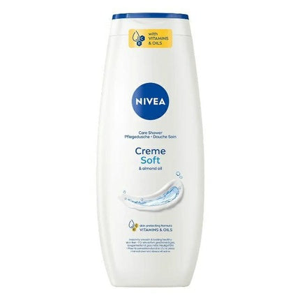 Nivea Creme Soft Shower Gel, 500ml with Almond Oil