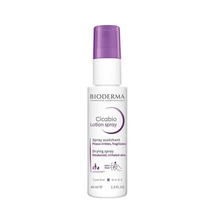 Bioderma Cicabio Lotion Spray, 40ml | Regenerating & Soothing Spray for Irritated and Fragile Skin