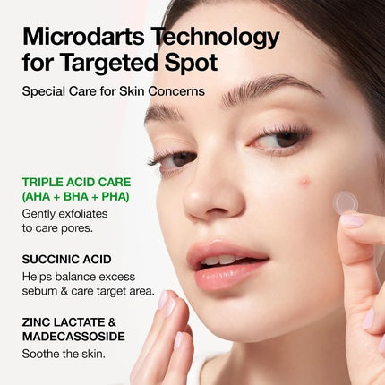 Anua Triple Acid Spot Care Microdart Patch (Deep Early Stage Spot) 12 Patches