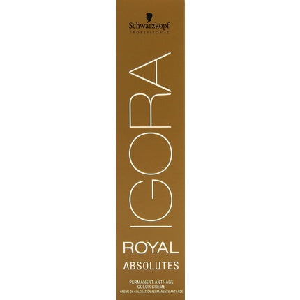 Schwarzkopf Professional Igora Royal Absolutes 6-50 Dark Blonde Gold Natural Permanent Anti-Age Hair Color Creme, 60ml