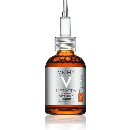Vichy Liftactiv Supreme Vitamin C Serum, 20ml – Brightening Face Serum with 15% Vitamin C for Radiant-Looking Skin