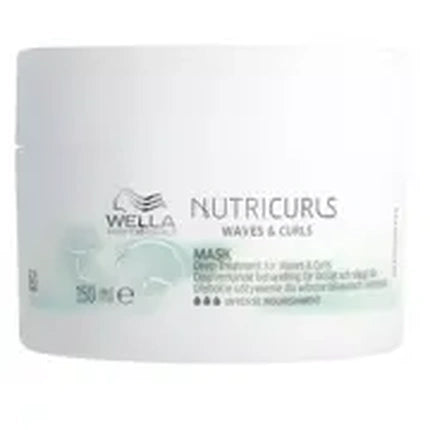 Wella Professionals Nutricurls Anti-Frizz Mask for Wavy & Curly Hair, 150ml