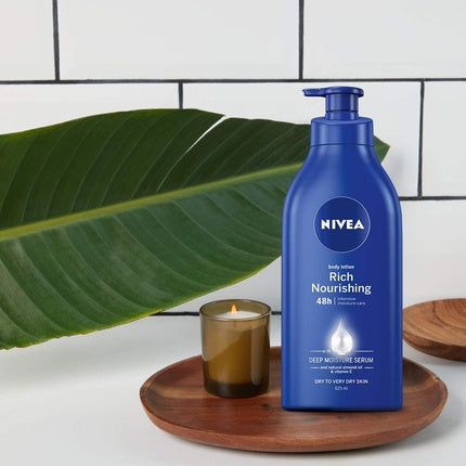 Nivea Nutritive Body Milk 48H Deep Moisture Body Lotion with Almond Oil, 625ml