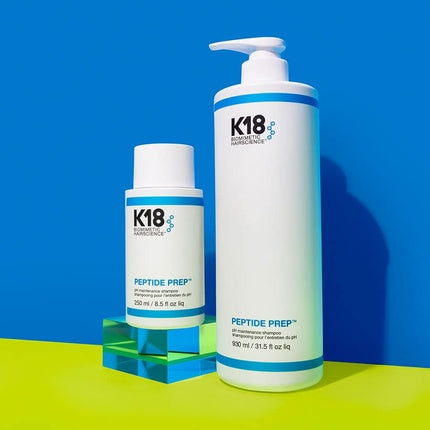 K18 Biomimetic Hairscience Peptide Prep Detox Shampoo, 930ml - Professional Clarifying Shampoo with Color-Protecting & Moisturising Formula
