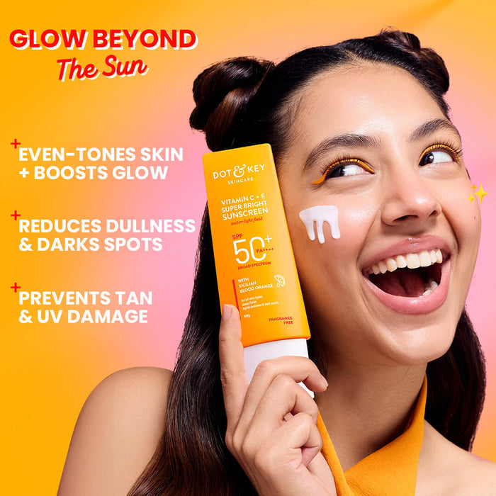 Dot & Key Vitamin C + E Sunscreen SPF50+, 50g - Indicrest Buy at Indicrest Image 2