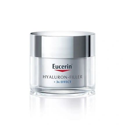 Eucerin Hyaluron-Filler Day Cream SPF 15 for Dry Skin, 50ml - Hydrating Anti-Ageing Face Moisturiser with Hyaluronic Acid