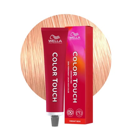 Wella Color Touch Vibrant Reds 10/34 Platinum Blonde Golden Copper Semi-Permanent Hair Colour, 60ml Ammonia-Free