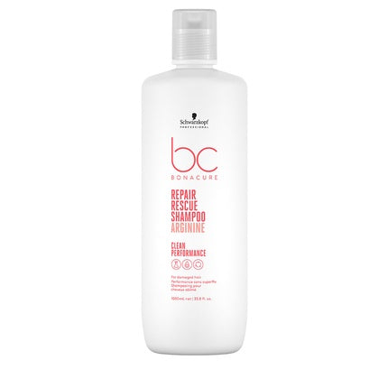 Schwarzkopf Professional BC Bonacure Repair Rescue Shampoo, 1000ml for Damaged Hair