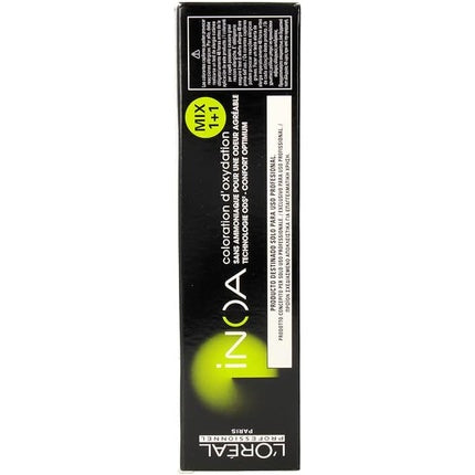 L'Oreal Professionnel Paris INOA Ammonia-Free Permanent Hair Color 8.12 Light Blonde Ash Iridescent, 60ml