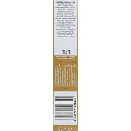 Schwarzkopf Professional Igora Royal Absolutes 4-50 Medium Brown Gold Natural Permanent Hair Color, 60ml