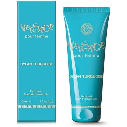Versace Pour Femme Dylan Turquoise Perfumed Bath & Shower Gel, 200ml