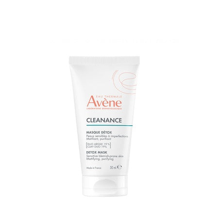 Avène Cleanance Detox Mask, 50ml Purifying Face Mask for Oily & Blemish-Prone Skin