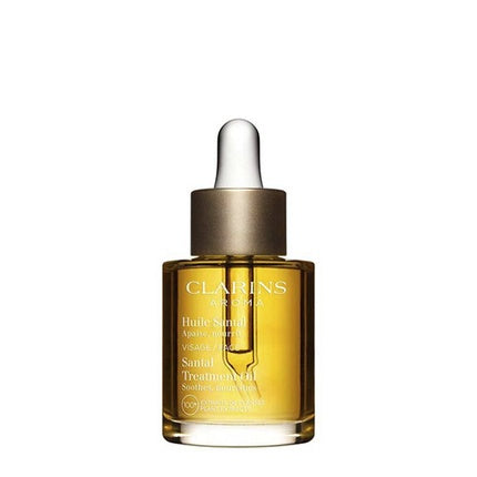 Clarins Santal Face Treatment Oil, 30ml Nourishing Facial Oil for Dry & Very Dry Skin