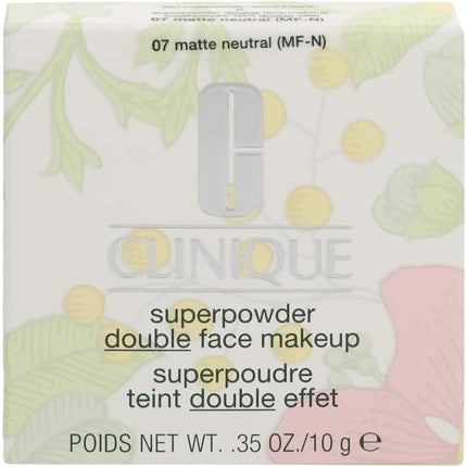 Clinique Superpowder Double Face Makeup No. 07 Matte Neutral - Powder Foundation with Buildable Coverage