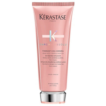 Kérastase Chroma Absolu Fondant Cica Chroma Restoring Conditioner for Color-Treated Hair, 200ml