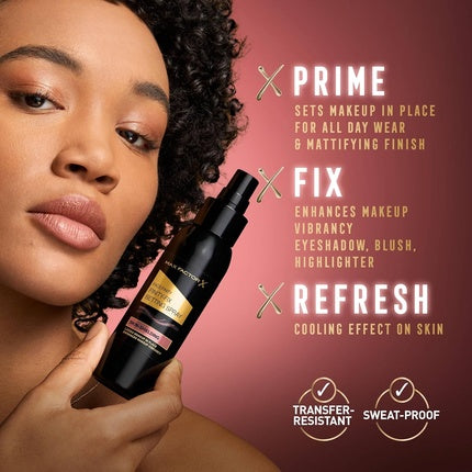 Max Factor Facefinity Finity-Fix Setting Spray Prime, Fix & Refresh Mattifying Makeup Setting Spray