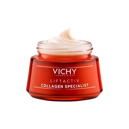 Vichy Liftactiv Collagen Specialist Night Cream, 50ml – Hydrating Overnight Face Cream for Firmer-Looking Skin