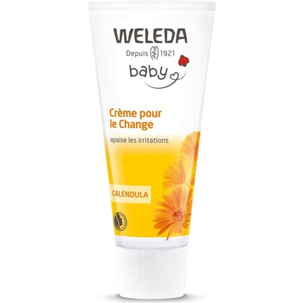 Weleda Baby Calendula Nappy Change Cream, 75ml Pack of 2 Gentle Diaper Rash Barrier Cream