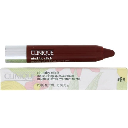 Clinique Chubby Stick Moisturizing Lip Colour Balm No. 03 Fuller Fig, 3g - Hydrating Tinted Lip Balm