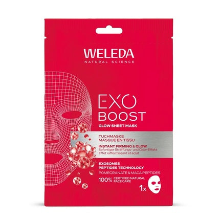 Weleda Exo Boost Glow Sheet Mask, 20ml
