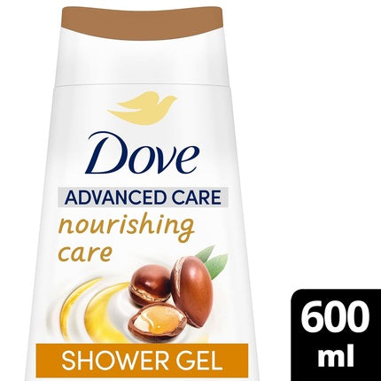 Dove Advanced Care Shower Gel with Nourishing Argan Oil, 600ml