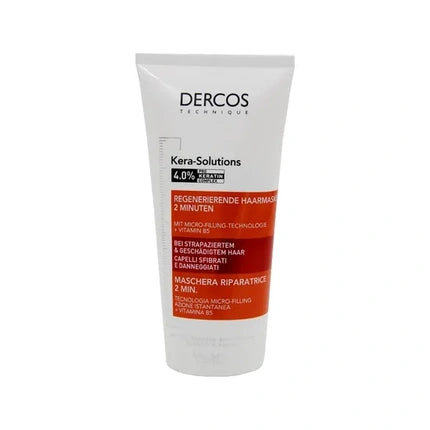 Vichy Dercos Kera-Solutions Restoring 2 Minute Conditioning Mask, 200ml | Hair Repair Conditioning Mask