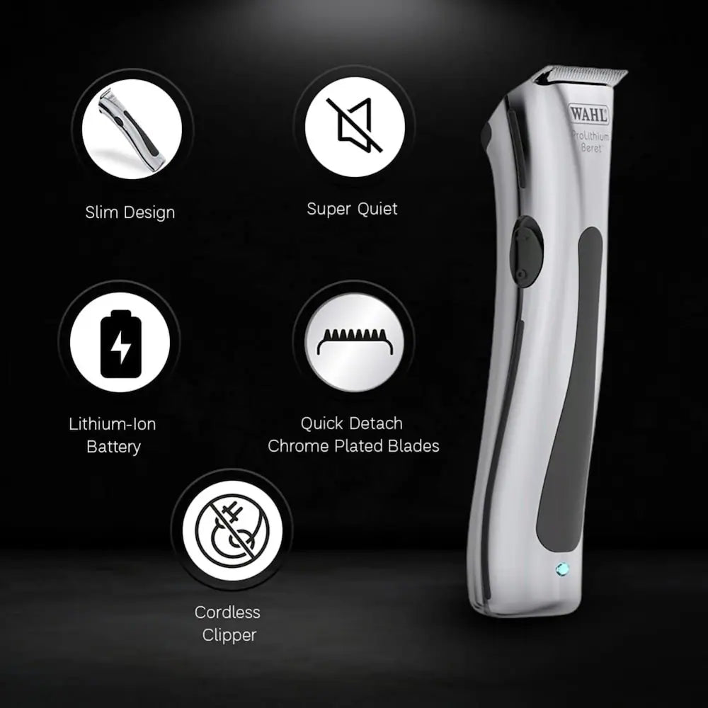 Wahl Beret Trimmer Used on Hairline Detailing