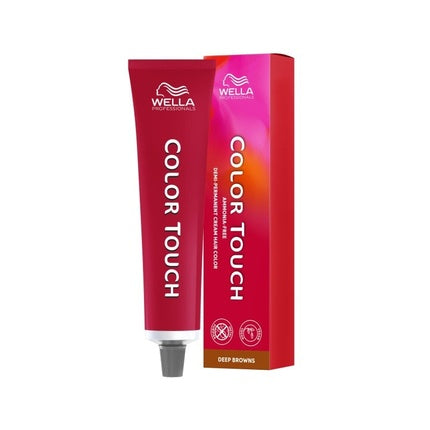 Wella Professionals Color Touch Rich Naturals 4/19 Medium Brown Ash Demi-Permanent Hair Color, 60ml