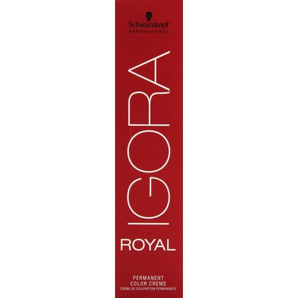 Schwarzkopf Igora Royal 6-77 Dark Blonde Copper Extra Permanent Hair Color Cream, 60ml – Professional Hair Colour for Intense Copper Blonde Results