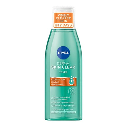 Nivea Derma Skin Clear Toner, 200ml
