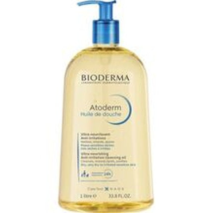 Bioderma Atoderm Ultra-Nourishing Shower Oil, 1000ml - Gentle Cleansing Shower Oil for Dry & Sensitive Skin