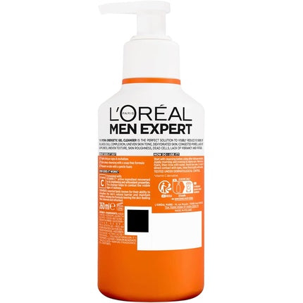 L'Oreal Men Expert Hydra Energetic Energizing Gel Cleanser Face Wash for Men