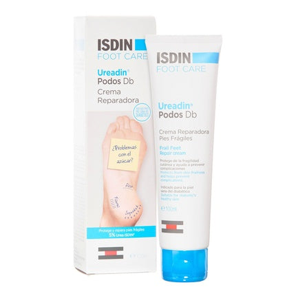 ISDIN Ureadin Podos DB Repair Cream, 100ml | Intensive Foot Repair Cream for Dry, Cracked & Diabetic Foot Care