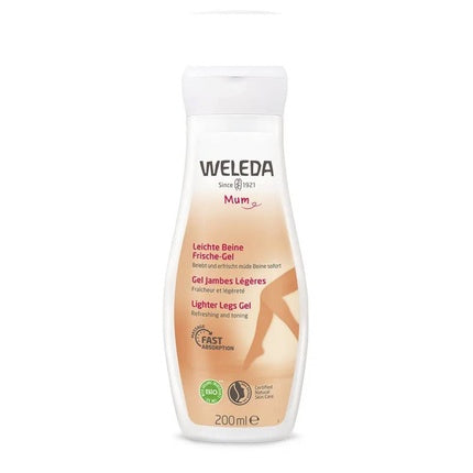 Weleda Refreshing Leg Gel, 200ml Cooling Moisturising Gel for Tired Legs